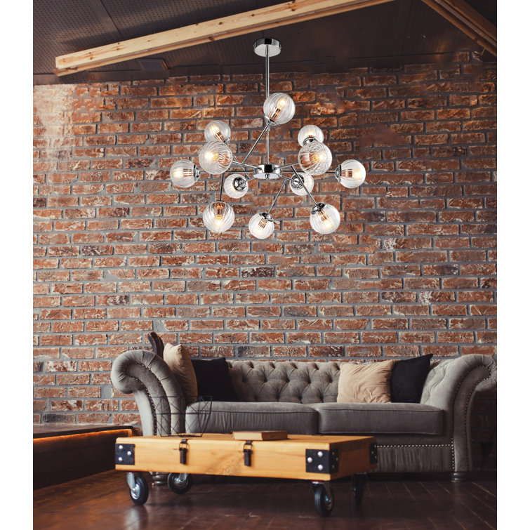 Sputnik 12 deals light chandelier